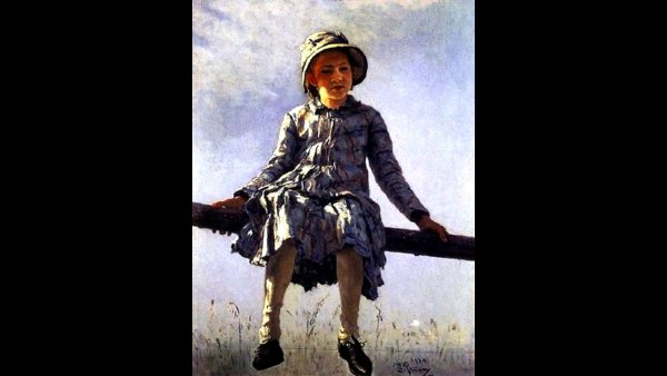 Илья Ефимович Репин Стрекоза