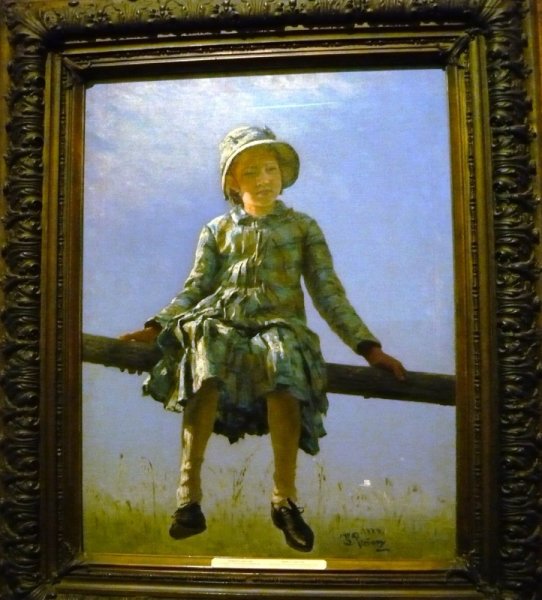 Илья Репин. Стрекоза. 1884