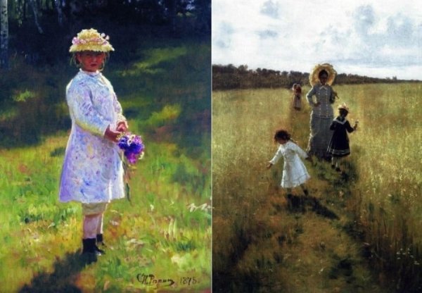 Репин Илья Ефимович на меже