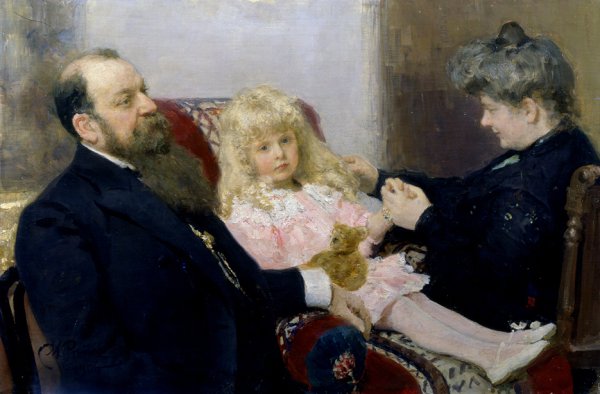 Илья Репин портрет Юрия Репина