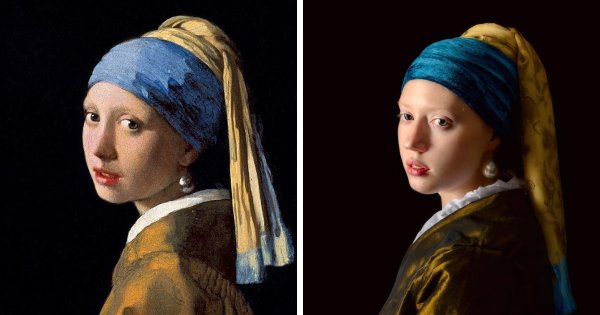 Девушка с жемчужной сережкой 1665