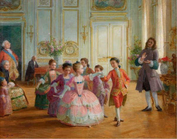 Бал 19 века дети-