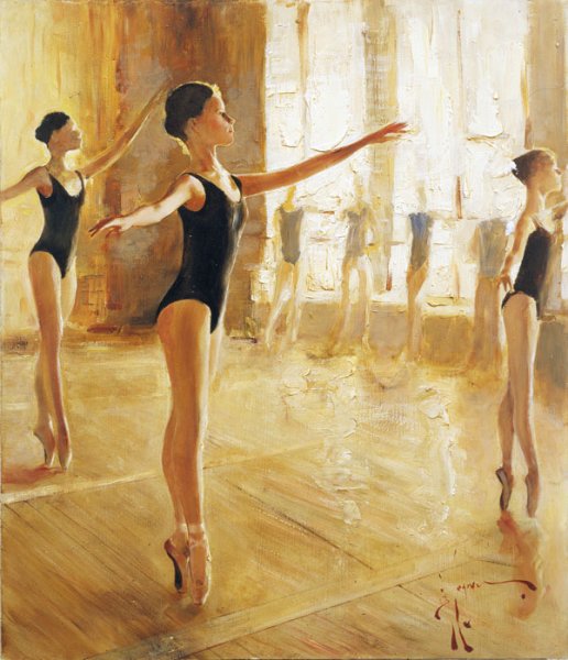 Хореография в картинах художников
