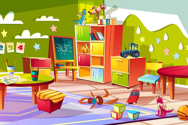 Детская комната фон