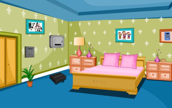 Спальня мультяшная