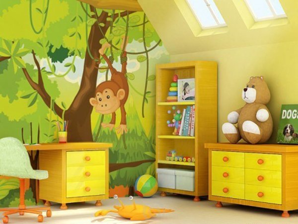 Фотообои для детской комнаты