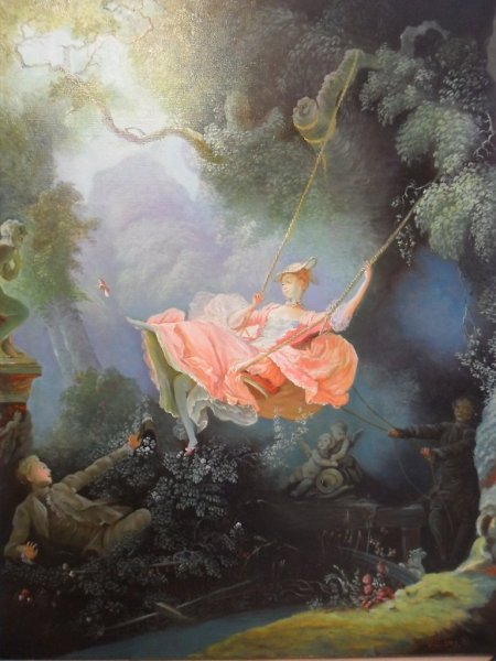 Жан Оноре Фрагонар счастливые возможности качелей