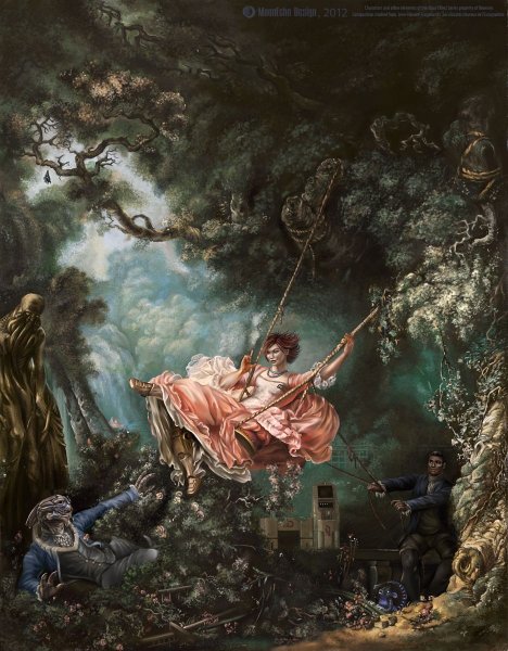 Жан Оноре Фрагонар качели