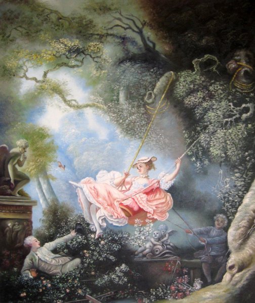 Жан Оноре Фрагонар счастливые возможности качелей