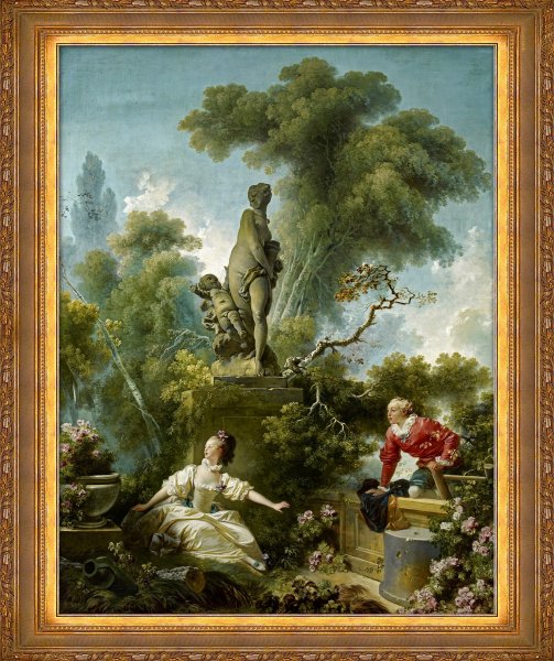 Рококо Фрагонар Жан Оноре