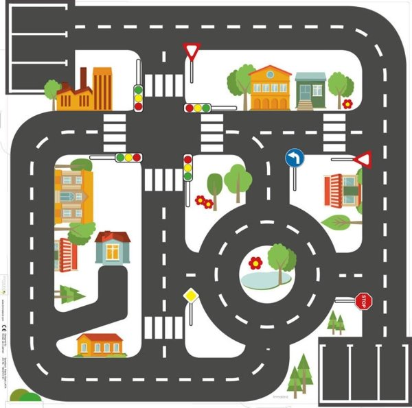 Макет дороги для детского