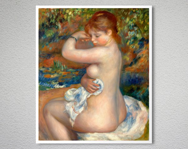 Пьер Огюст Ренуар Купальщица 1887