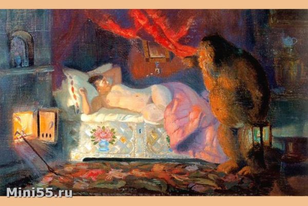 Борис Михайлович Кустодиев Купчиха и Домовой