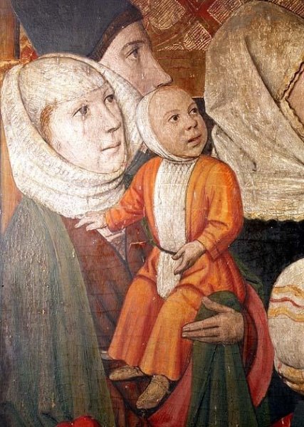 Младенец средневековье