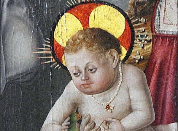 Младенцы на средневековых картинах