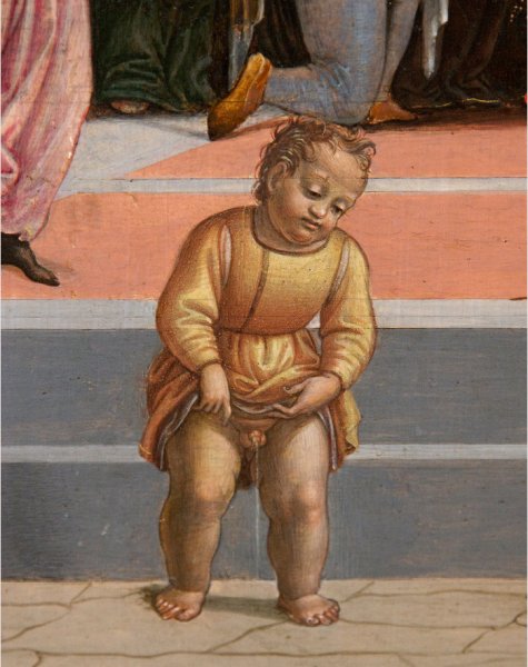 Средневековые младенцы