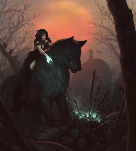 Ведьма и оборотень