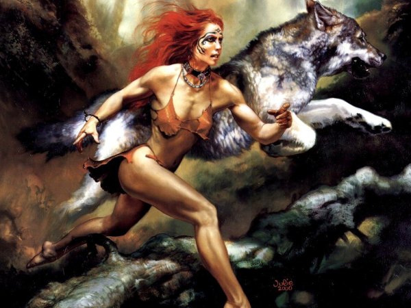 Девочка и волк