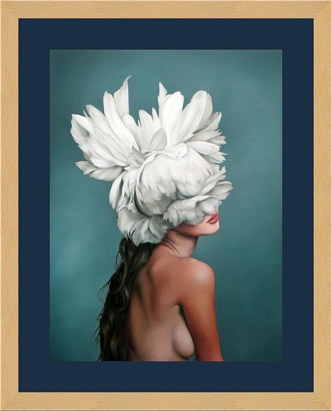 Фэнтези девушка боком