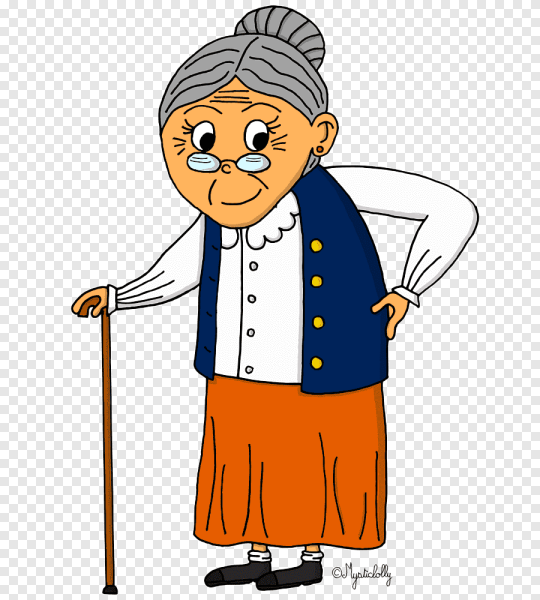 Бабка мультяшная