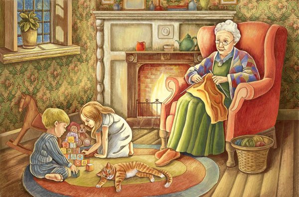 Камелька Чайковский у камелька