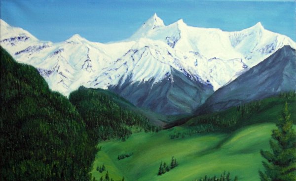 Горы для детей