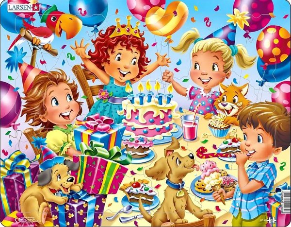 Пазл для детей на праздник