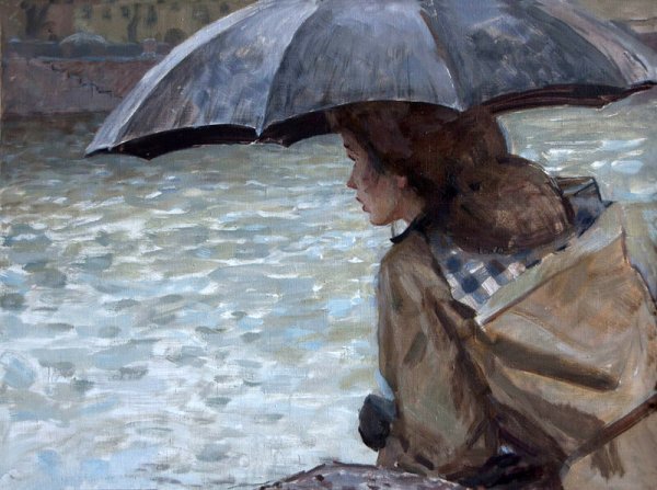 Художник Борис Николаев осень