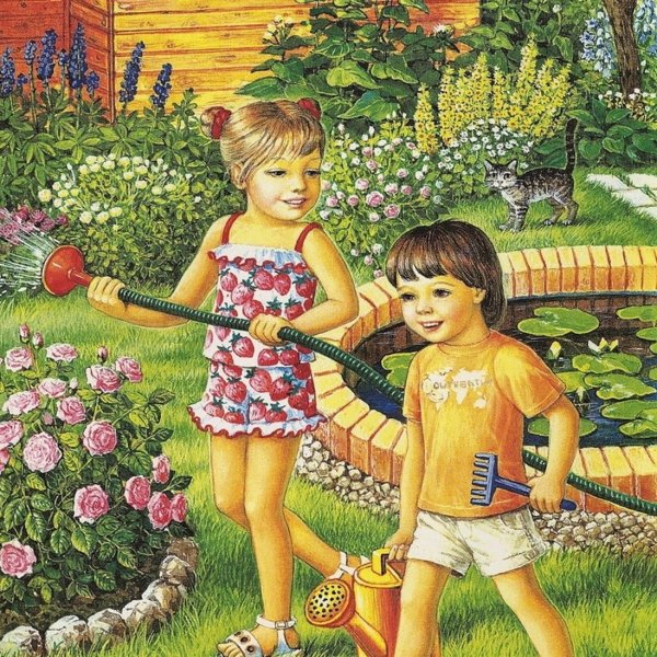 Лето картинки для детей