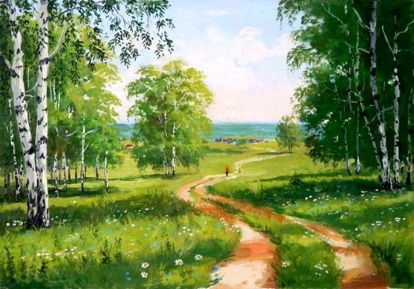 Пейзажи художника Александра Болотов