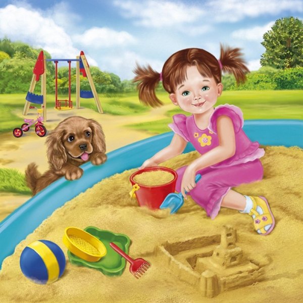 Лето для детей в детском саду