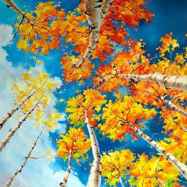 Рисунки гуашью