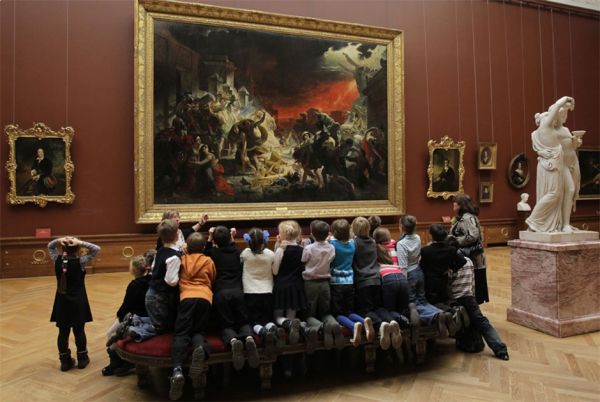 Мадонна Бенуа в Эрмитаже