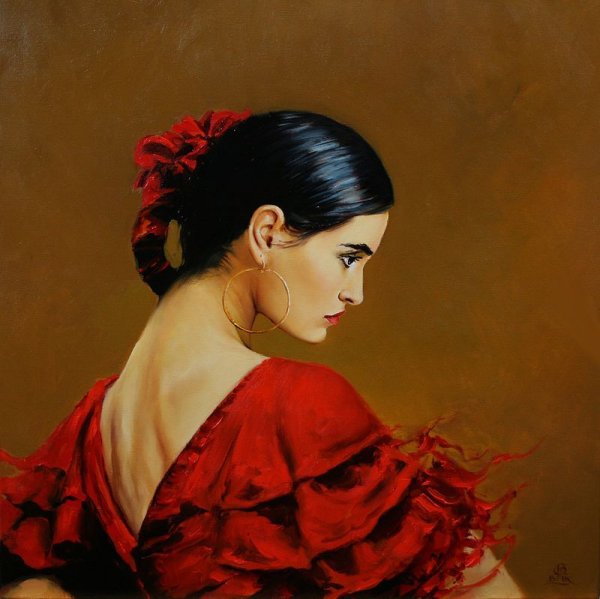 Марк Спейн танцовщица фламенко