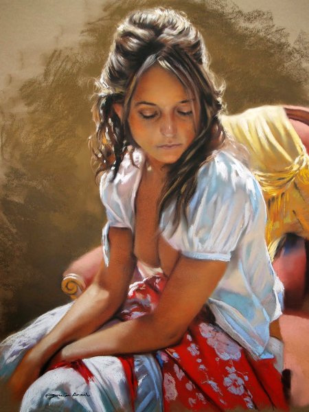 Портрет испанки Кармен