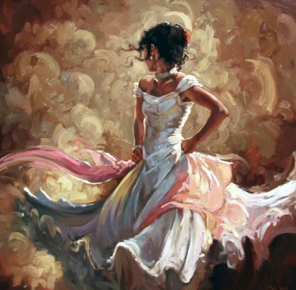 Художник Франциско Сан-Клементе Родригес