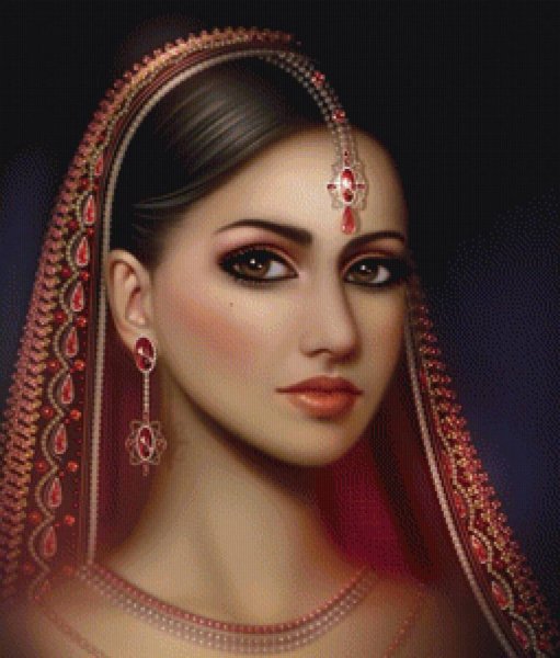 Портрет Восточной красавицы