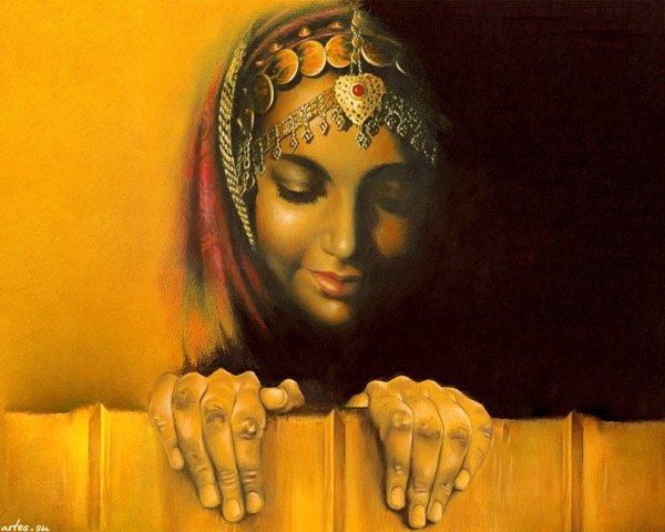 Mourad Chaaba тунисский художник