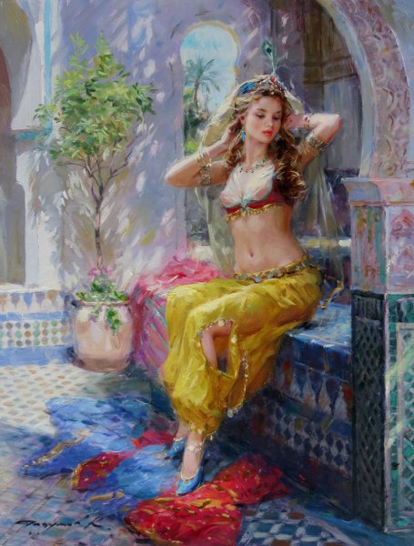 Восточные девушки фэнтези