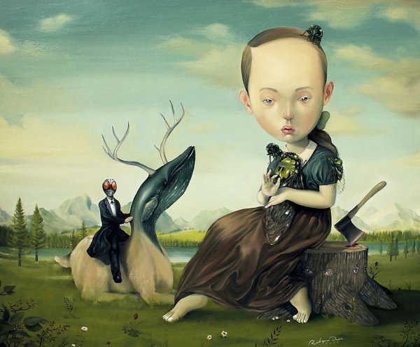 Картины сюрреалистов Roby Dwi Antono