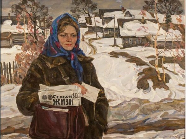 «Сельский почтальон» ф.Шапаев.,