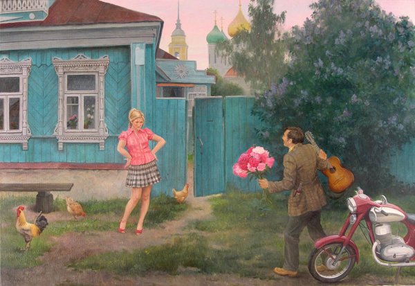 Художник Кубарев Филипп. "Ностальгия"