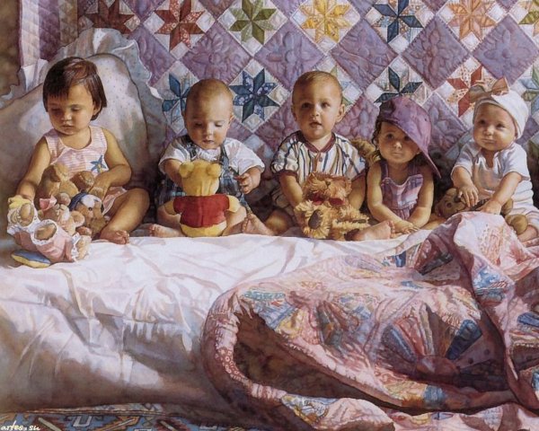 Стив Хэнкс картины дети