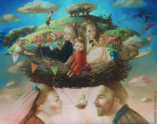 Деревянко "семейное гнездо картины