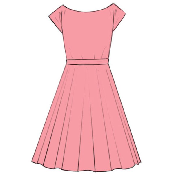 Платье для куклы мультяшное