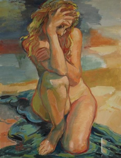 «Натурщица на солнце». Ренуар