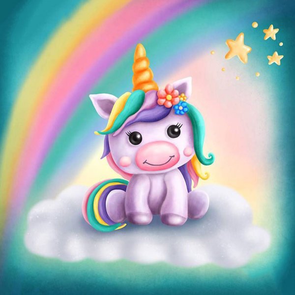 Единороги мультяшные