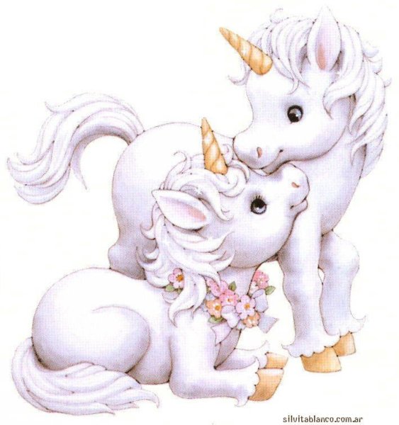 Единорог иллюстрации детские