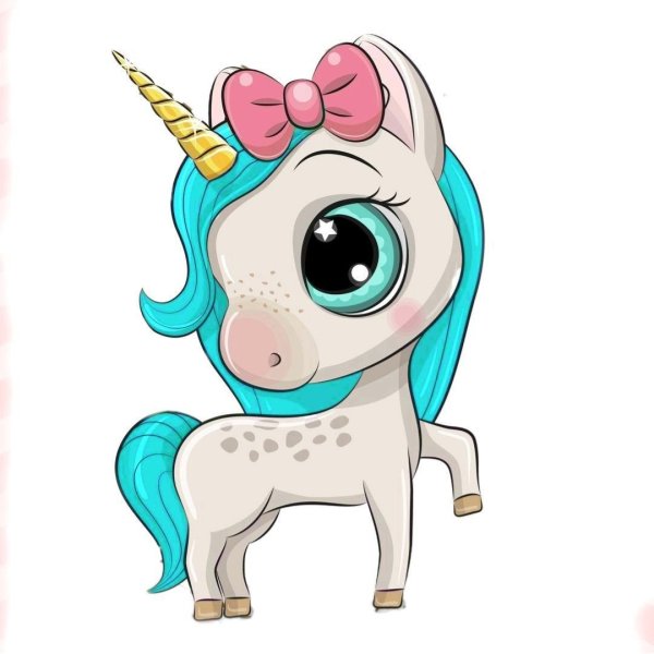 Единорог мультяшный
