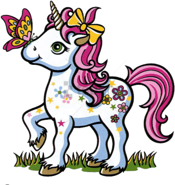 Единорожка цветная